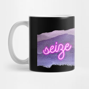 seize the day motivation Mug